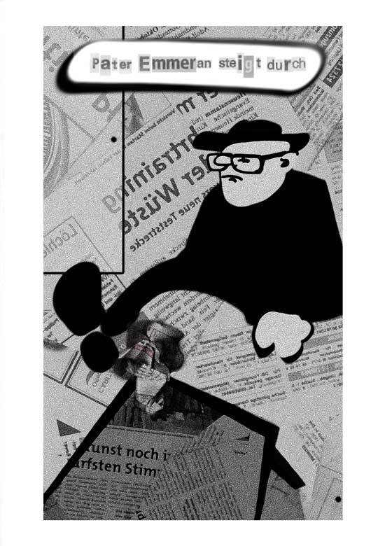 (Anti)comic „Pater Emmeran steigt durch“ Titelseite